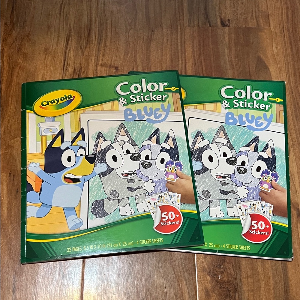 Crayola Bluey Color & Sticker Set
